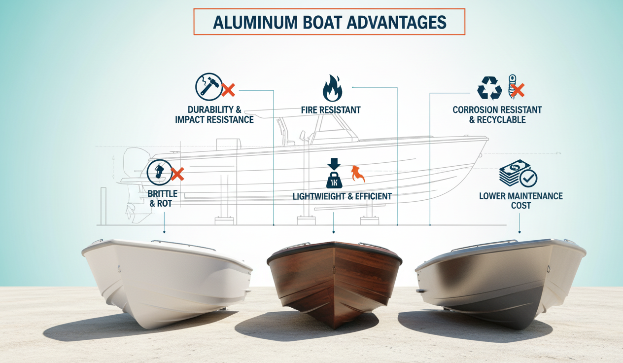 TideMaster Aluminum Boat Advantages